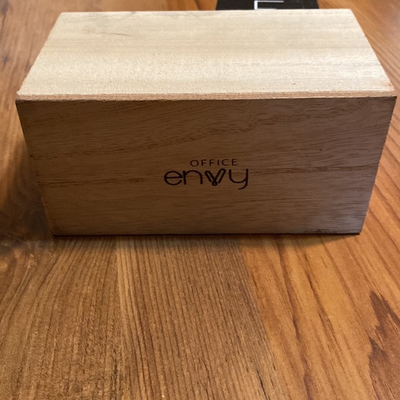 Office Envy Wood Reusable Desk Calendar - Picture 4 of 4
